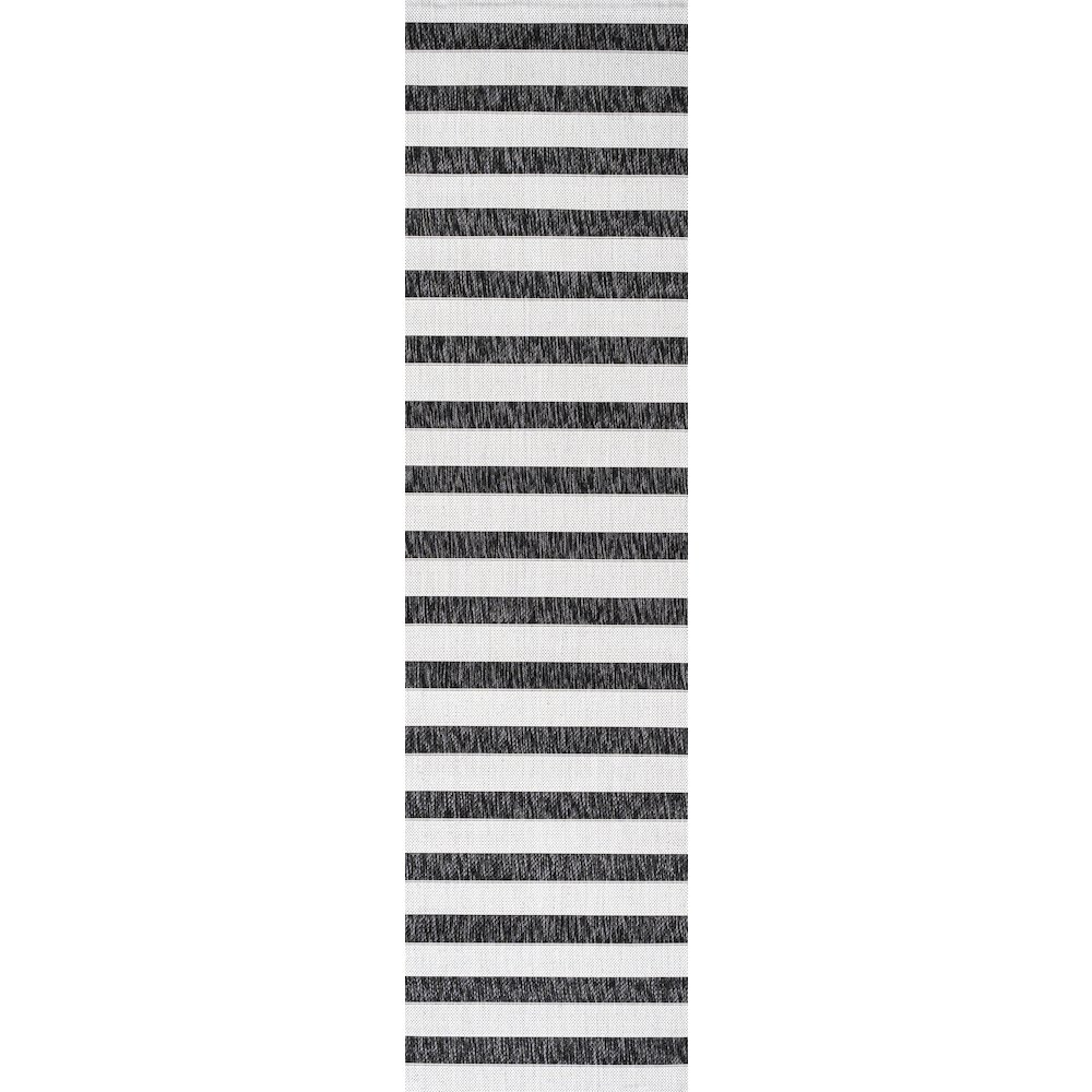 Aveiro Wide Stripe Indoor/Outdoor Area Rug. Picture 1