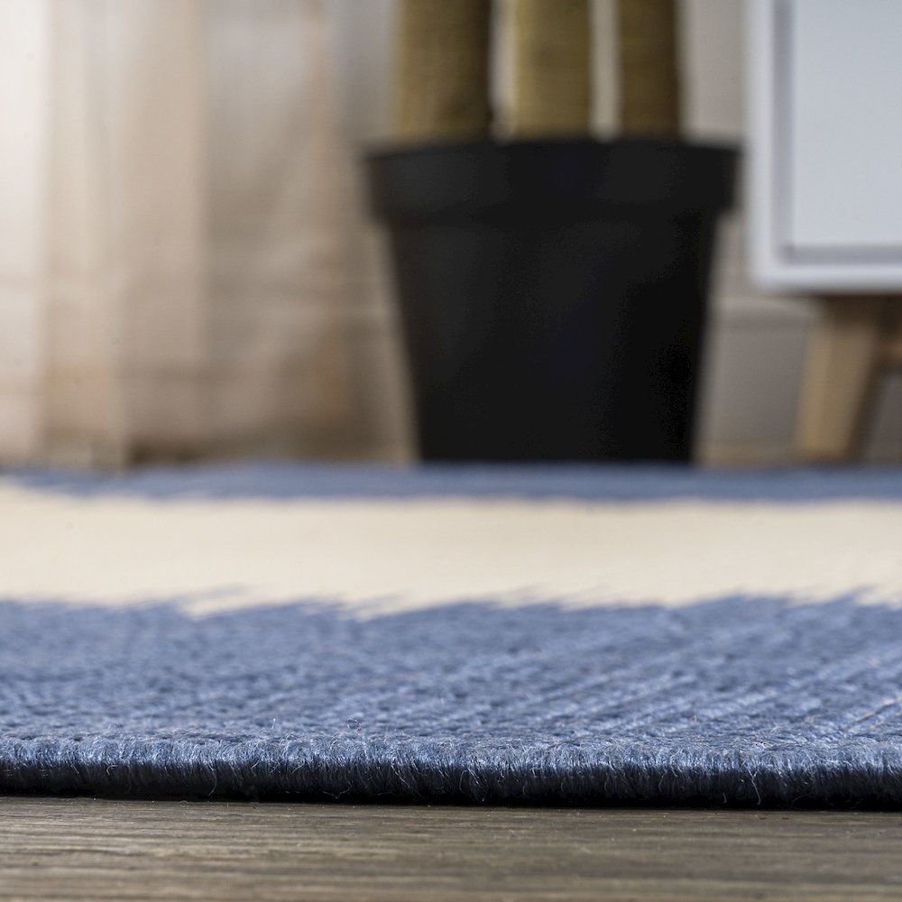Tavira Modern Strie Indoor/Outdoor Area Rug. Picture 11