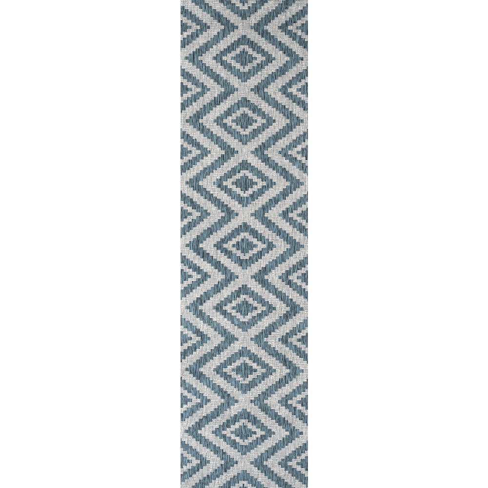 Sintra Diamond Tribal Indoor/Outdoor Area Rug. Picture 1