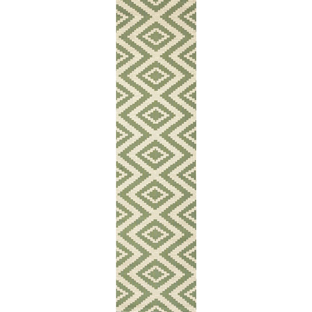 Sintra Diamond Tribal Indoor/Outdoor Area Rug. Picture 1