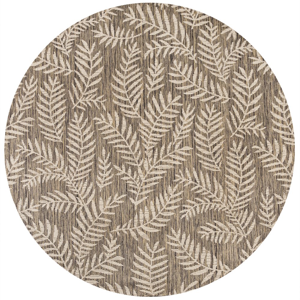 Nevis Palm Frond Indoor/Outdoor Area Rug. Picture 1