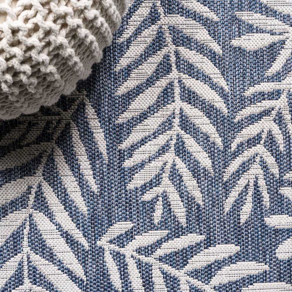 Nevis Palm Frond Indoor/Outdoor Area Rug. Picture 4