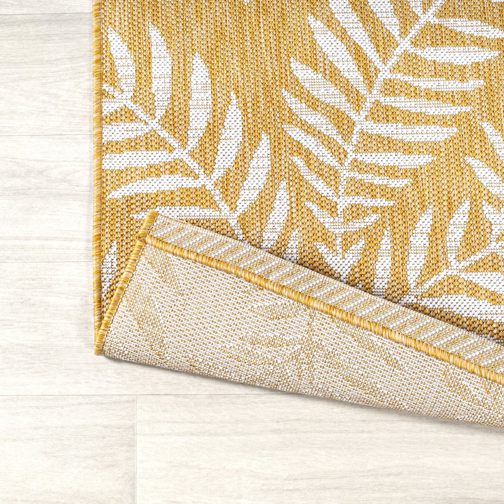 Nevis Palm Frond Indoor/Outdoor Area Rug. Picture 3