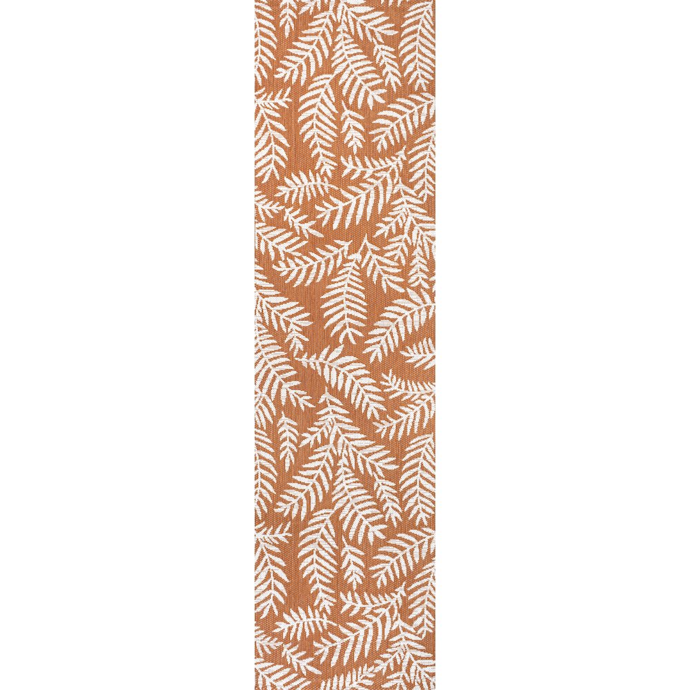 Nevis Palm Frond Indoor/Outdoor Area Rug. Picture 1