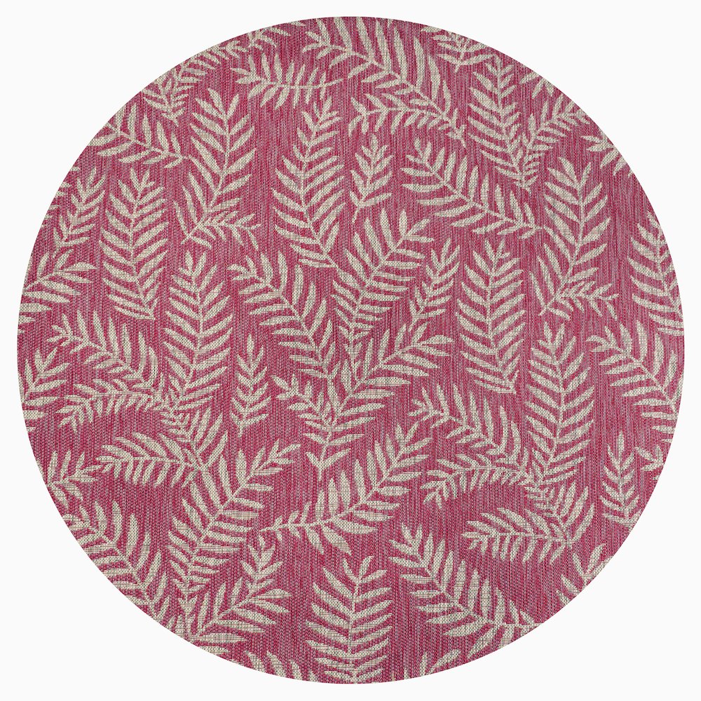 Nevis Palm Frond Indoor/Outdoor Area Rug. Picture 1