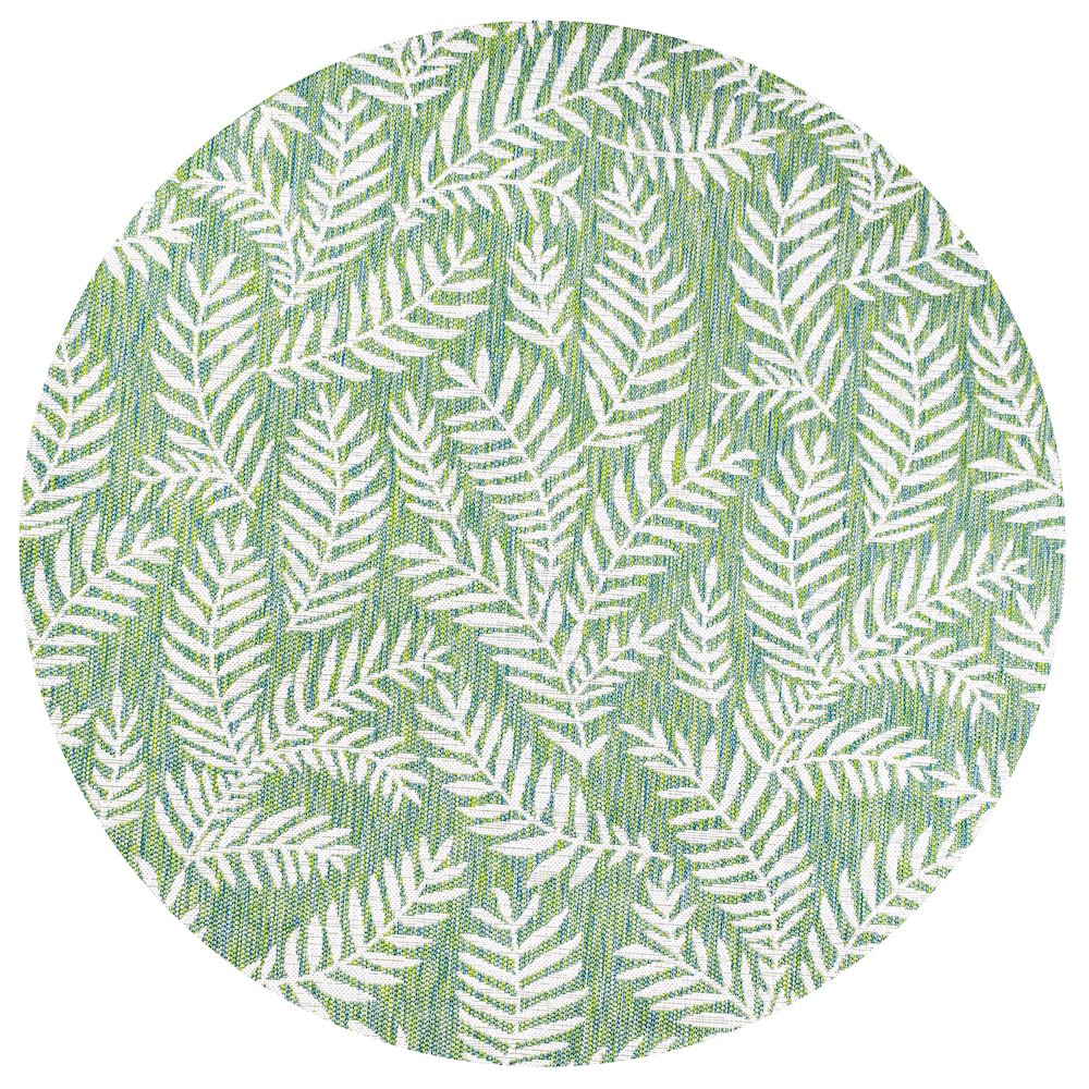 Nevis Palm Frond Indoor/Outdoor Area Rug. Picture 1