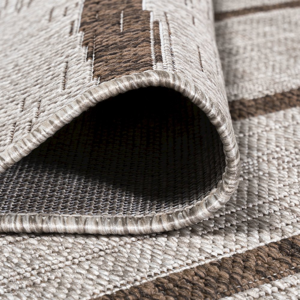 Colonia Berber Stripe Indoor/Outdoor Area Rug. Picture 6