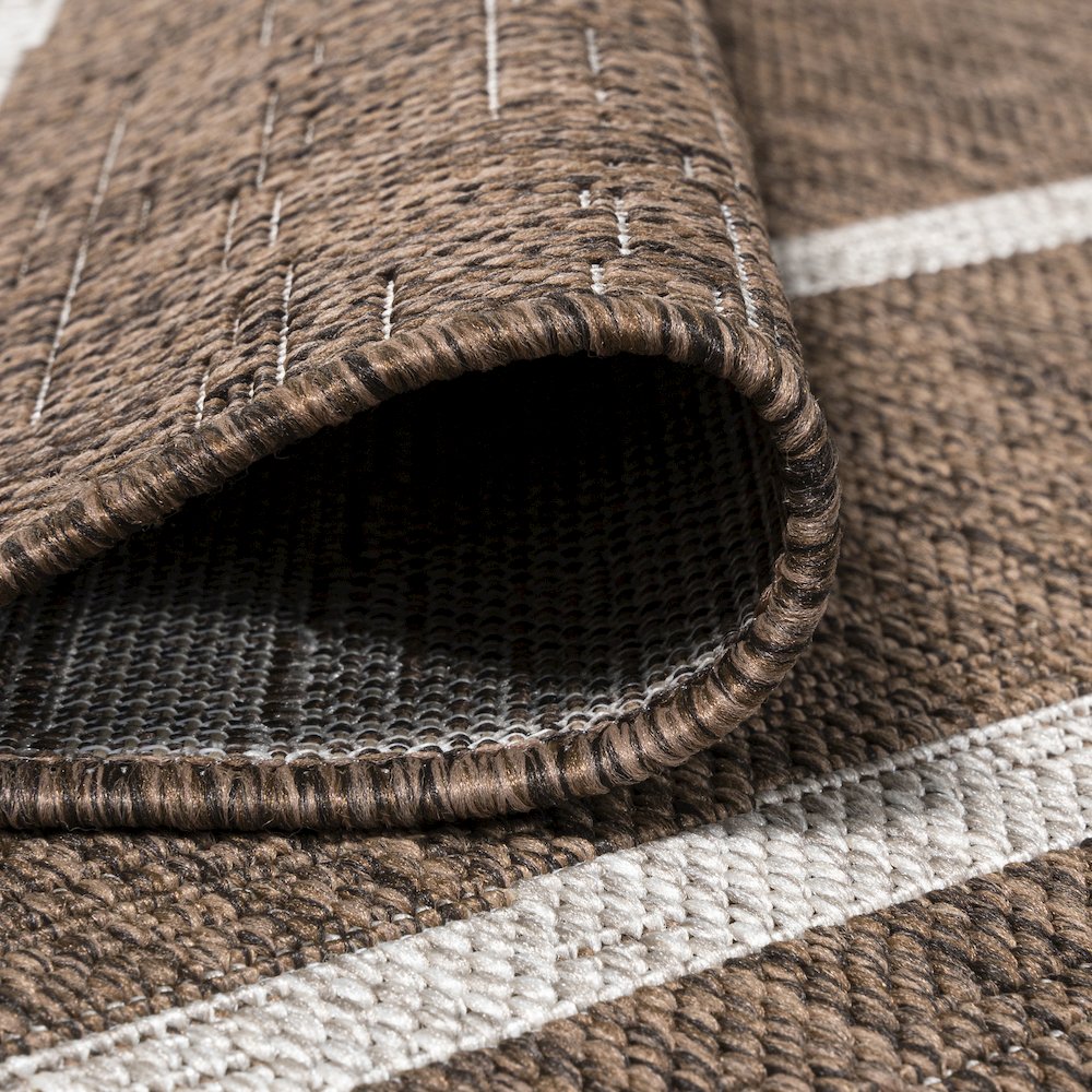 Colonia Berber Stripe Indoor/Outdoor Area Rug. Picture 6