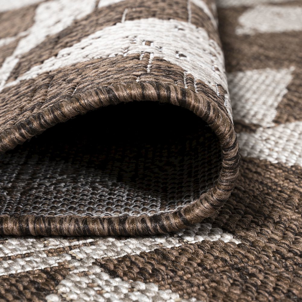 Andratx Modern Tribal Geometric Indoor/Outdoor Area Rug. Picture 6