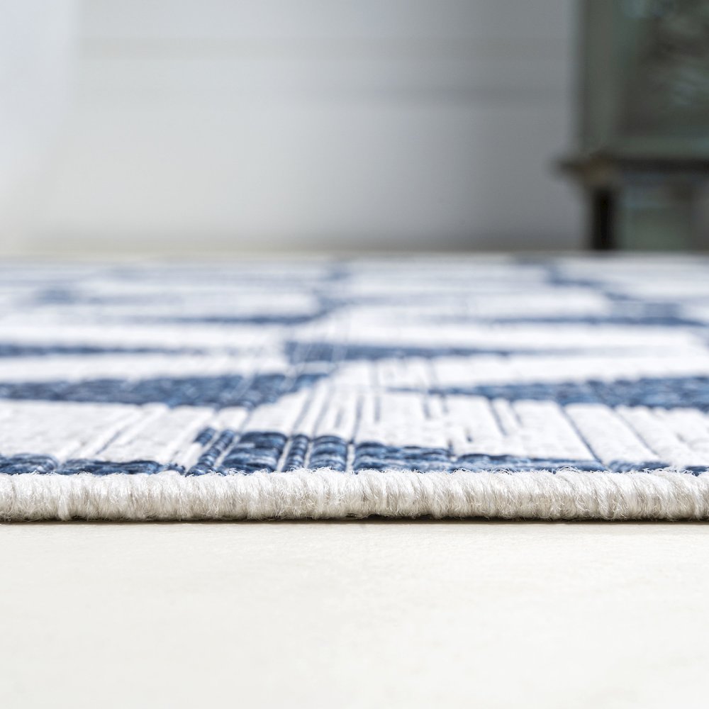 Andratx Modern Tribal Geometric Indoor/Outdoor Area Rug. Picture 11