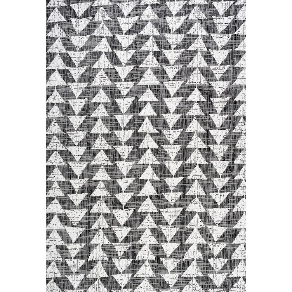 Andratx Modern Tribal Geometric Indoor/Outdoor Area Rug. Picture 1