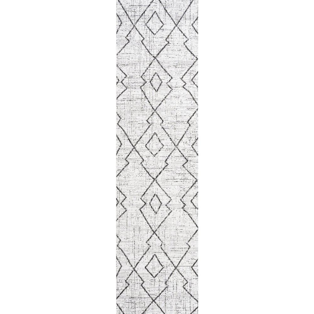 Carwa Tribal Diamond Trellis Indoor/Outdoor Area Rug. Picture 1
