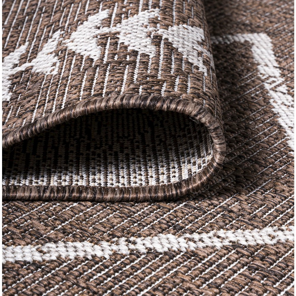 Derya Tribal Diamond Trellis Indoor/Outdoor Area Rug. Picture 6