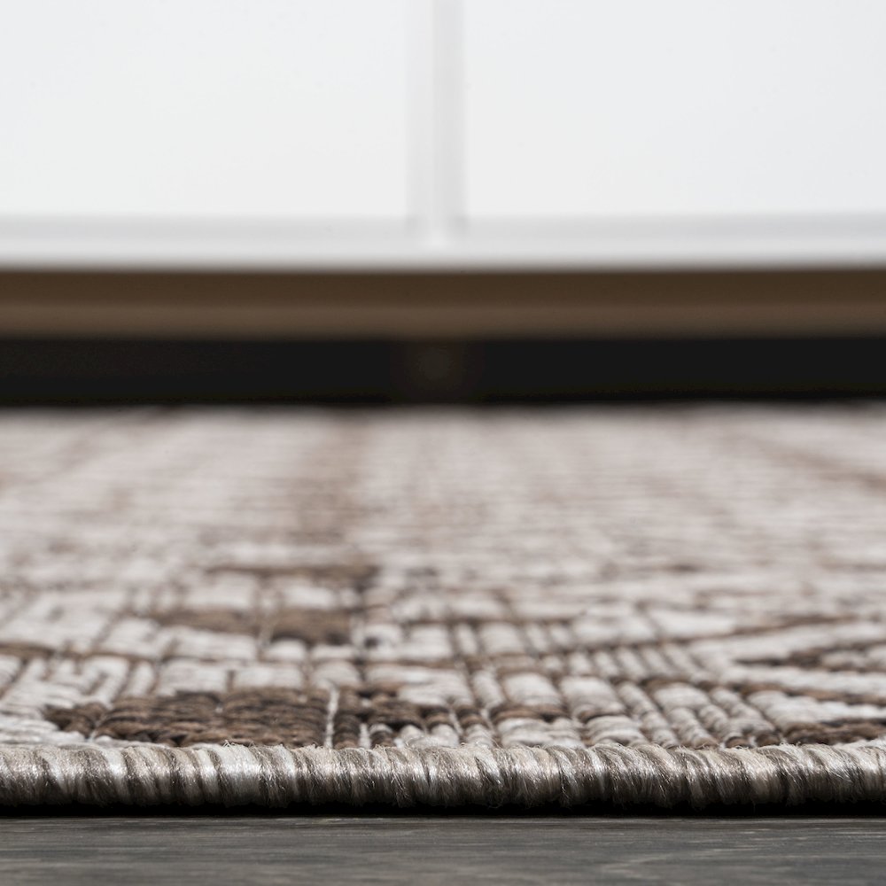 Kafel Tribal Bohemian Indoor/Outdoor Area Rug. Picture 11