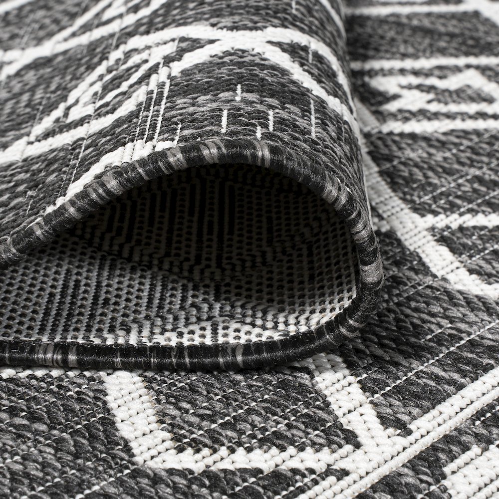 Kafel Tribal Bohemian Indoor/Outdoor Area Rug. Picture 6