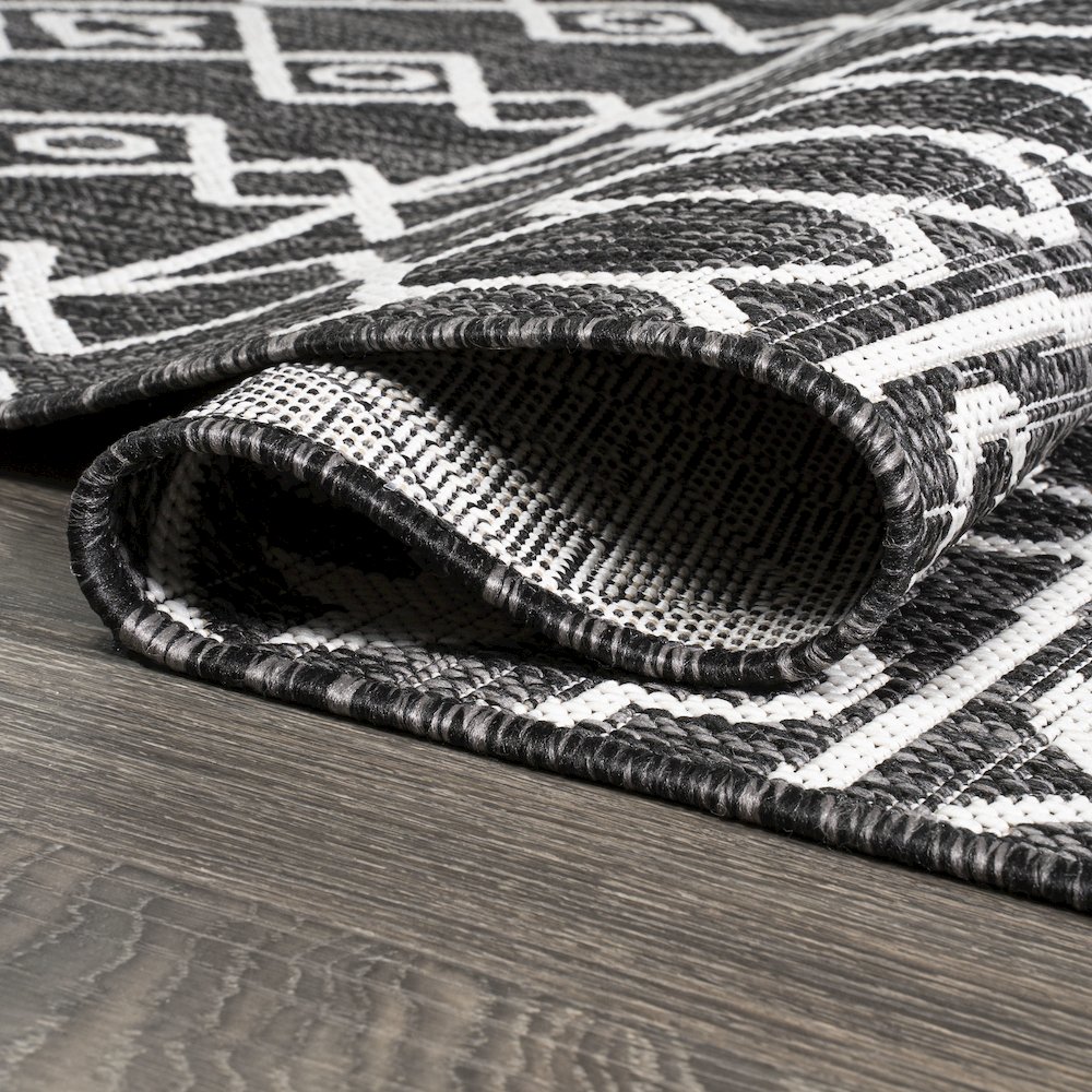 Kafel Tribal Bohemian Indoor/Outdoor Area Rug. Picture 8