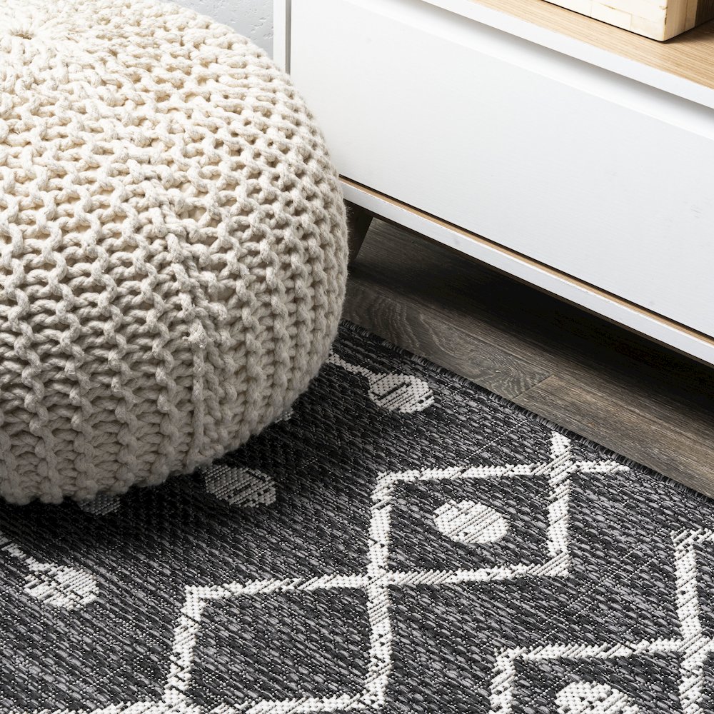 Nokat Tribal Bohemian Indoor/Outdoor Area Rug. Picture 5