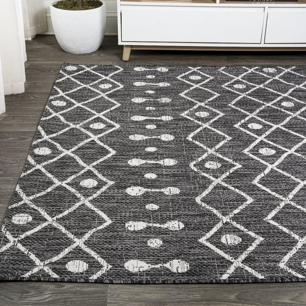 Nokat Tribal Bohemian Indoor/Outdoor Area Rug. Picture 3