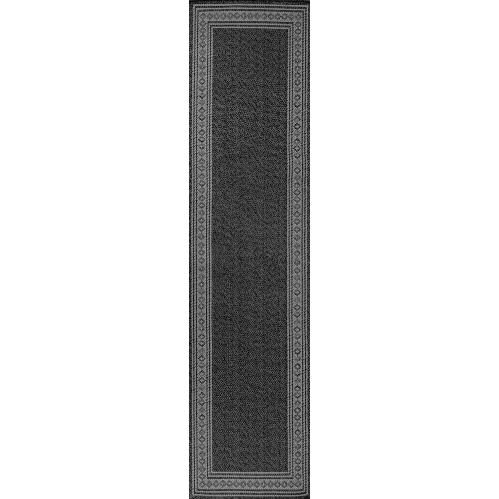 Lucia Classic Diamond Border Indoor/Outdoor Area Rug. Picture 1