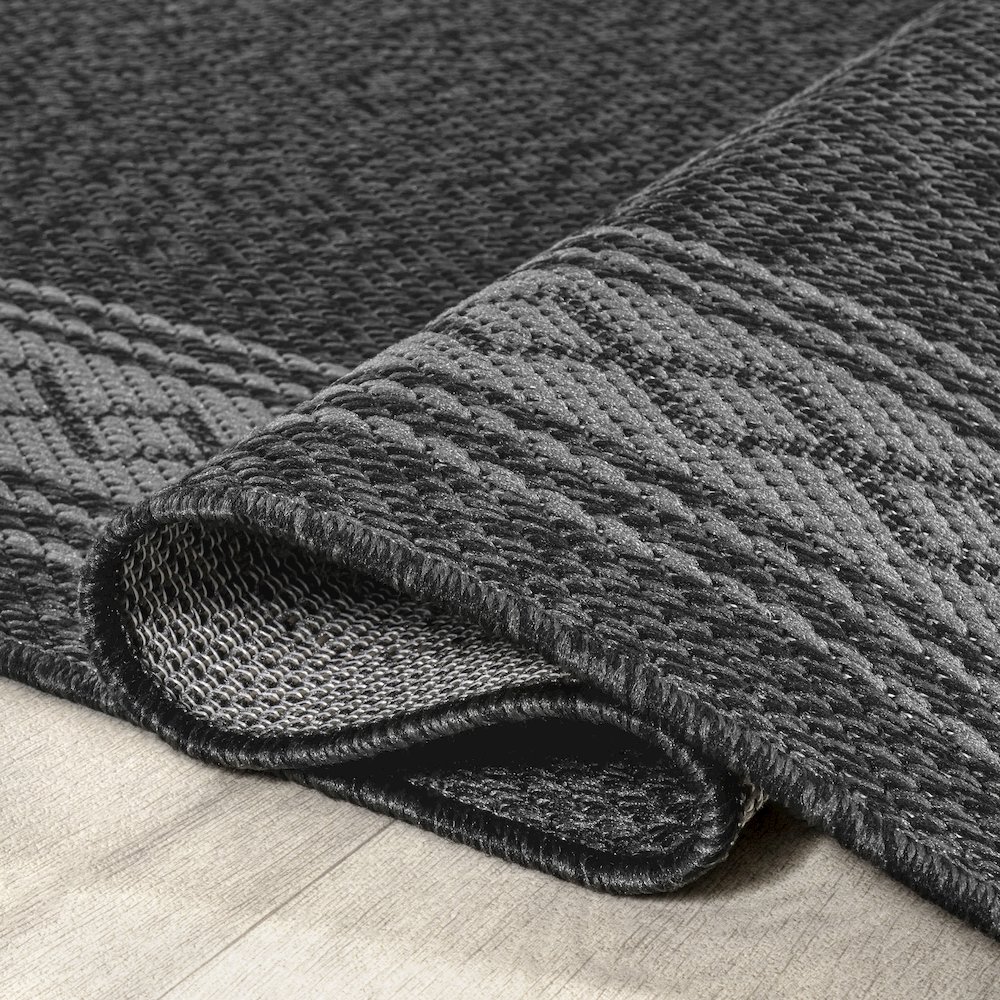 Lucia Classic Diamond Border Indoor/Outdoor Area Rug. Picture 6