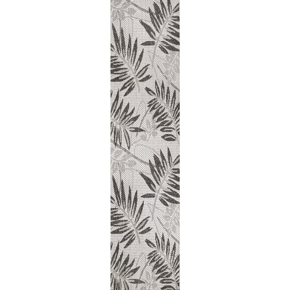 Havana Tropical Palm Leaf Indoor/Outdoor Area Rug. Picture 1