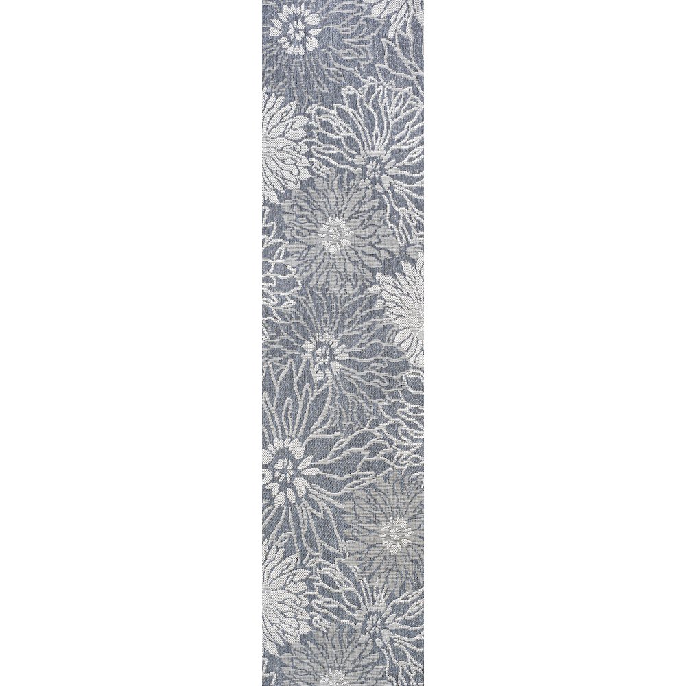 Bahamas Modern All Over Floral Indoor/Outdoor Area Rug. Picture 1