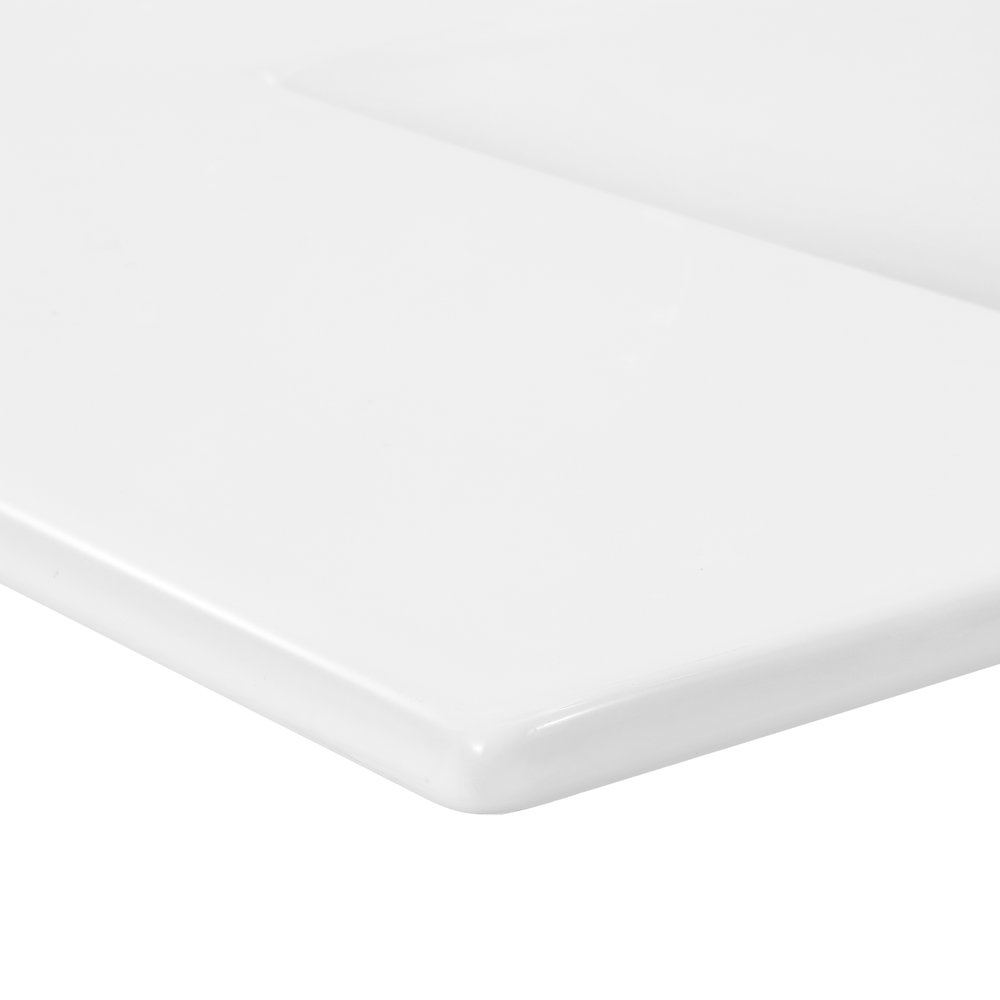 Ancillary 3-Hole 36 in. W x 18.25 in. D Rectangular Glossy Ceramic Single Sink. Picture 2