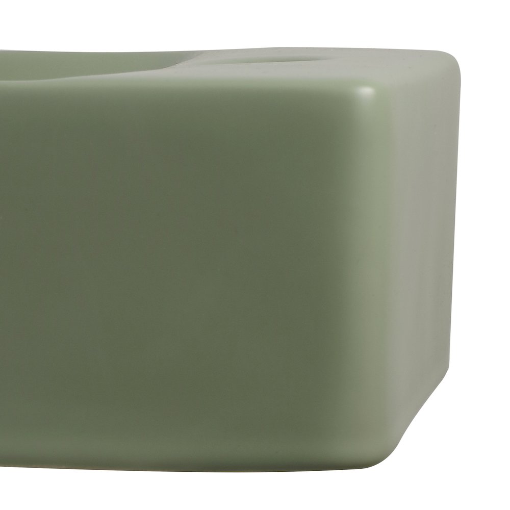 Felix 15 in. W x 8.5 in. D Wall Mounted Rectangular Ceramic Space-Saving Mini. Picture 4