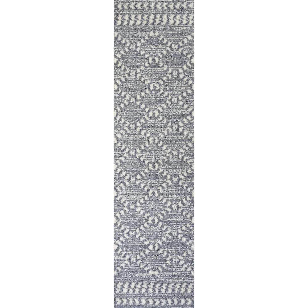 Sofie Moroccan Trellis High-Low Area Rug. Picture 1