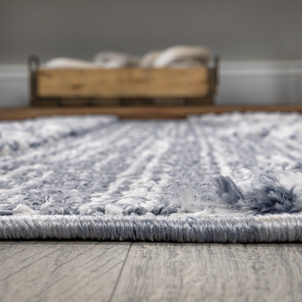 Sofie Moroccan Trellis High-Low Area Rug. Picture 7