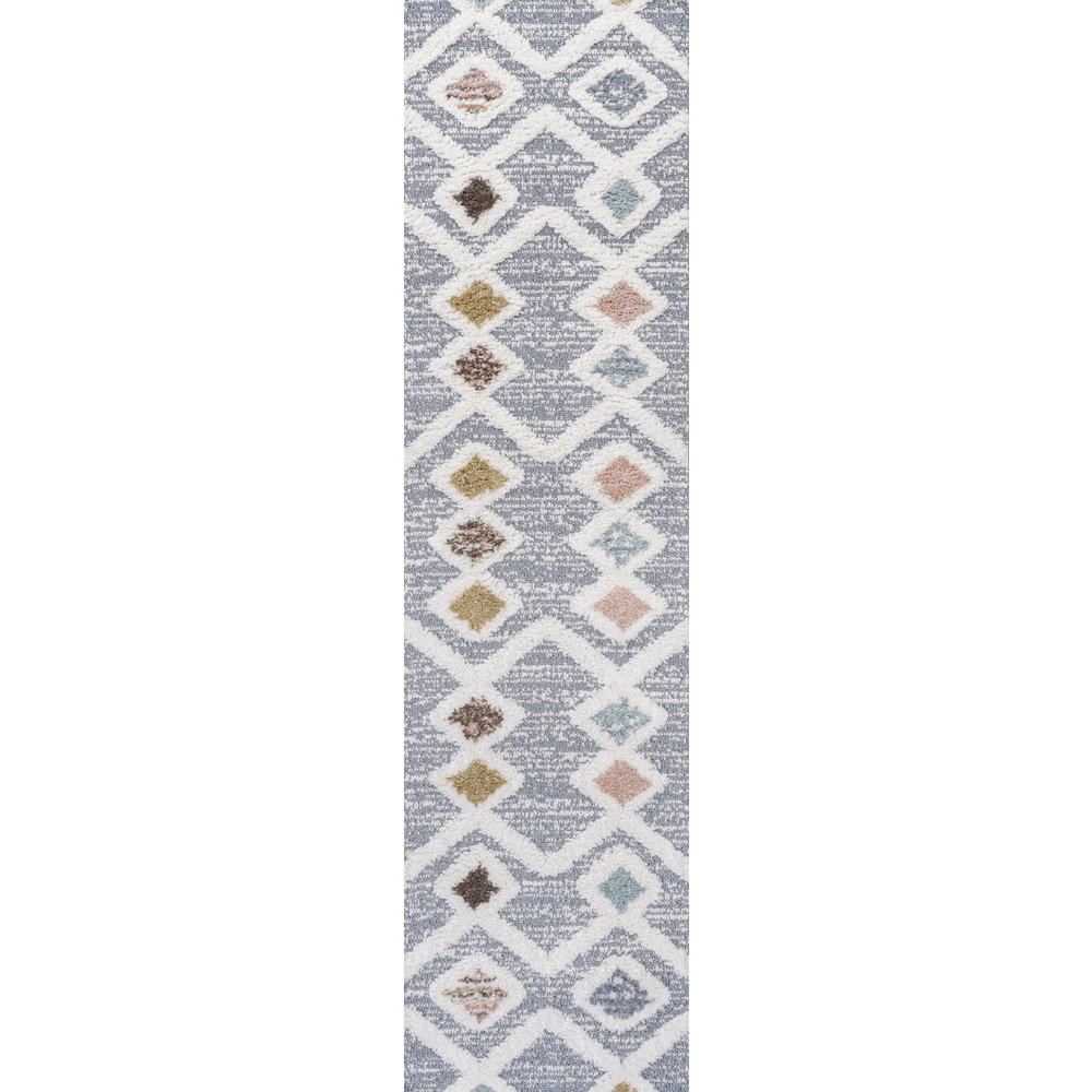 Monique Trellis High-Low Area Rug. Picture 1