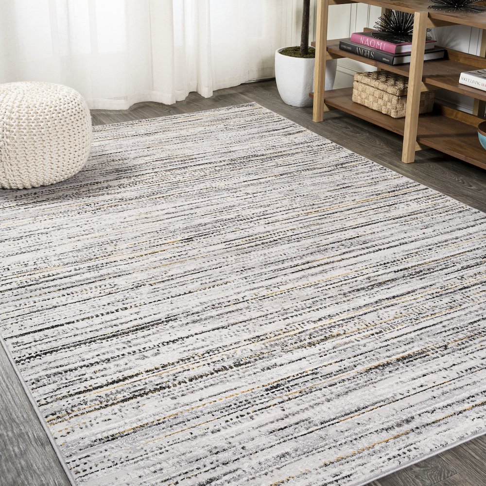 Loom Modern Strie Area Rug. Picture 2