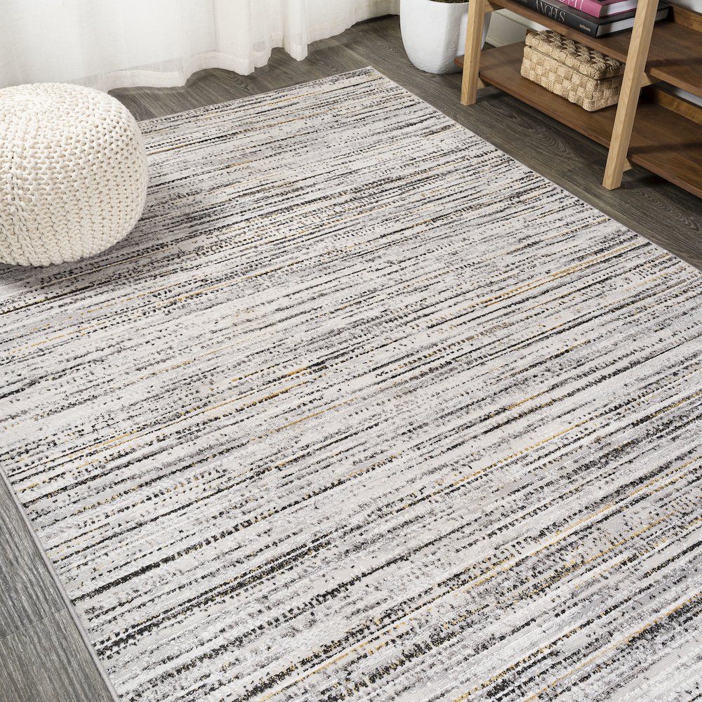 Loom Modern Strie Area Rug. Picture 4