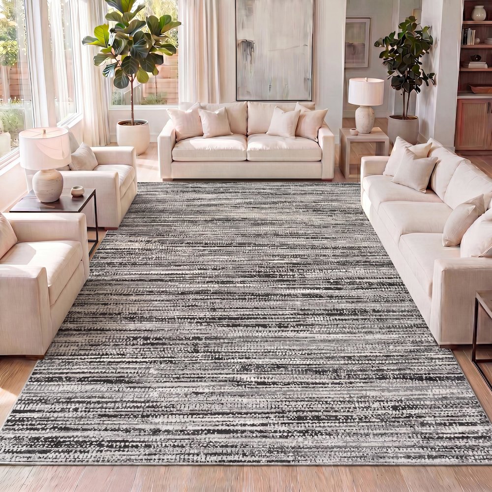 Loom Modern Strie Area Rug. Picture 12