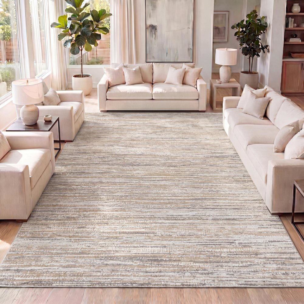 Loom Modern Strie Area Rug. Picture 12
