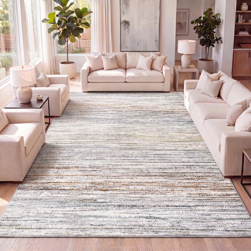 Loom Modern Strie Area Rug. Picture 12