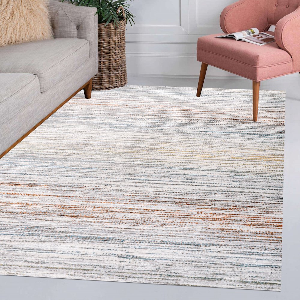 Loom Modern Strie Area Rug. Picture 10