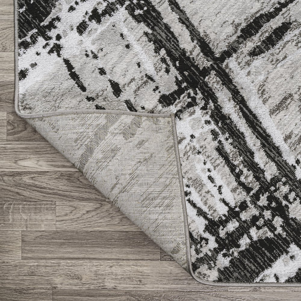 Slant Modern Abstract Area Rug. Picture 6