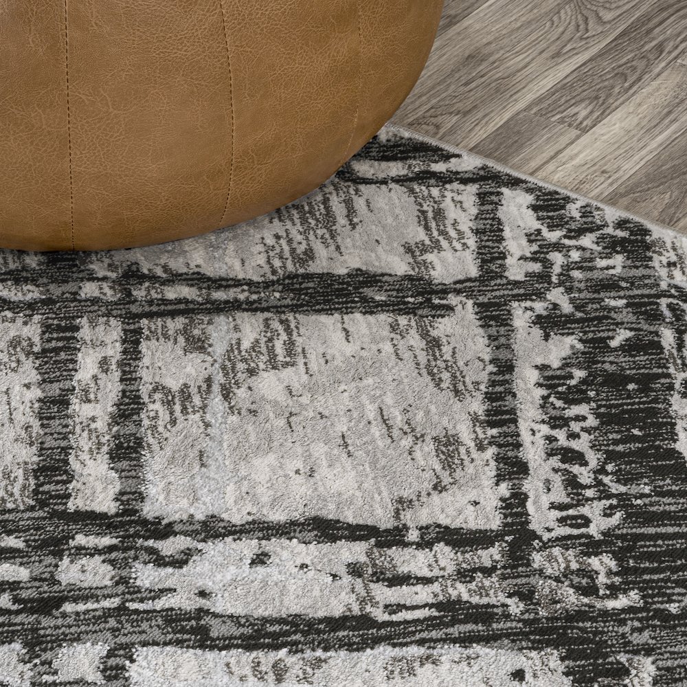 Slant Modern Abstract Area Rug. Picture 8