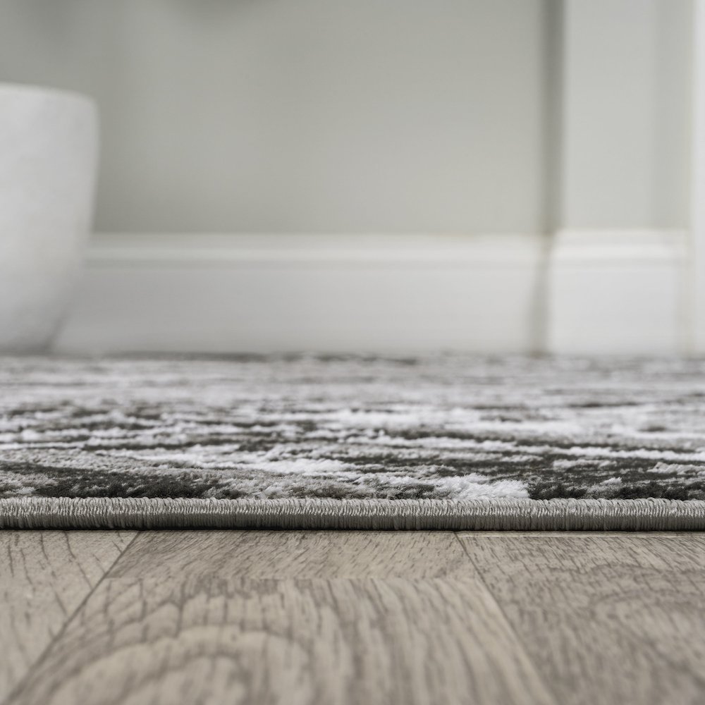 Slant Modern Abstract Area Rug. Picture 11