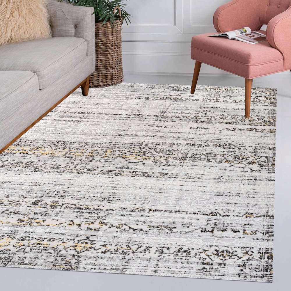 Tidal Modern Strie Area Rug. Picture 10