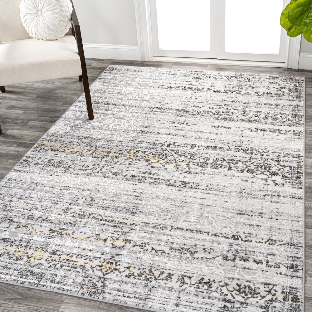 Tidal Modern Strie Area Rug. Picture 2
