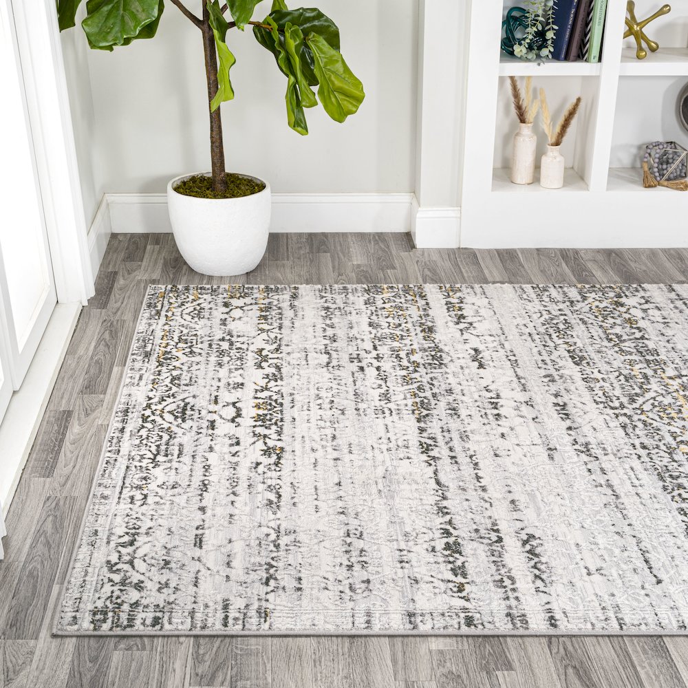 Tidal Modern Strie Area Rug. Picture 3