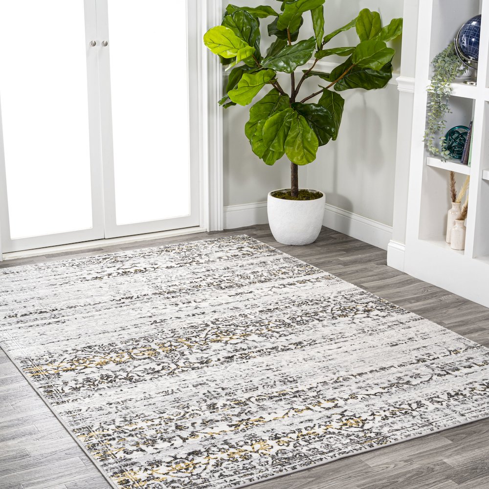Tidal Modern Strie Area Rug. Picture 5