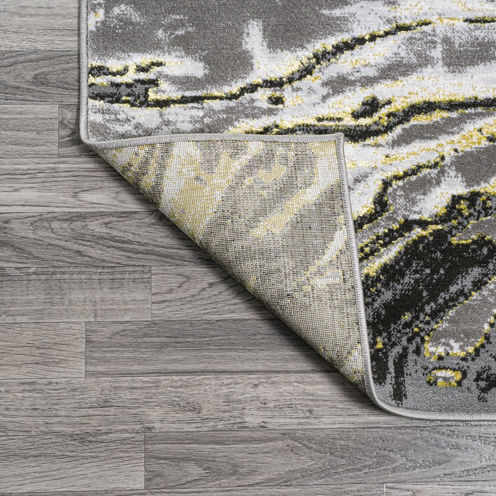Swirl Marbled Abstract Area Rug. Picture 3
