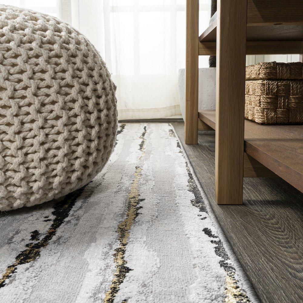 Batten Modern Stripe Area Rug. Picture 7