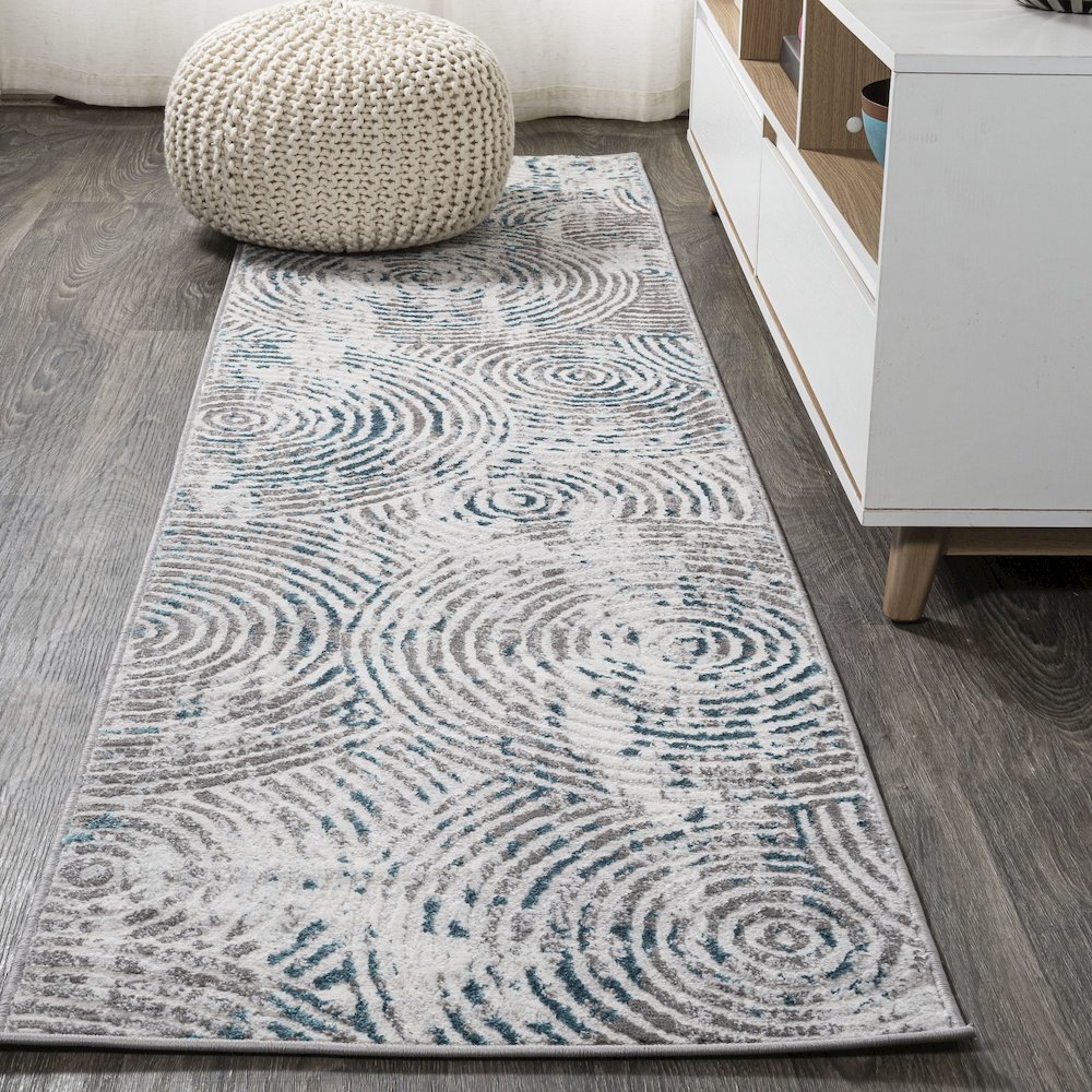 Timeworn Modern Abstract Area Rug. Picture 2