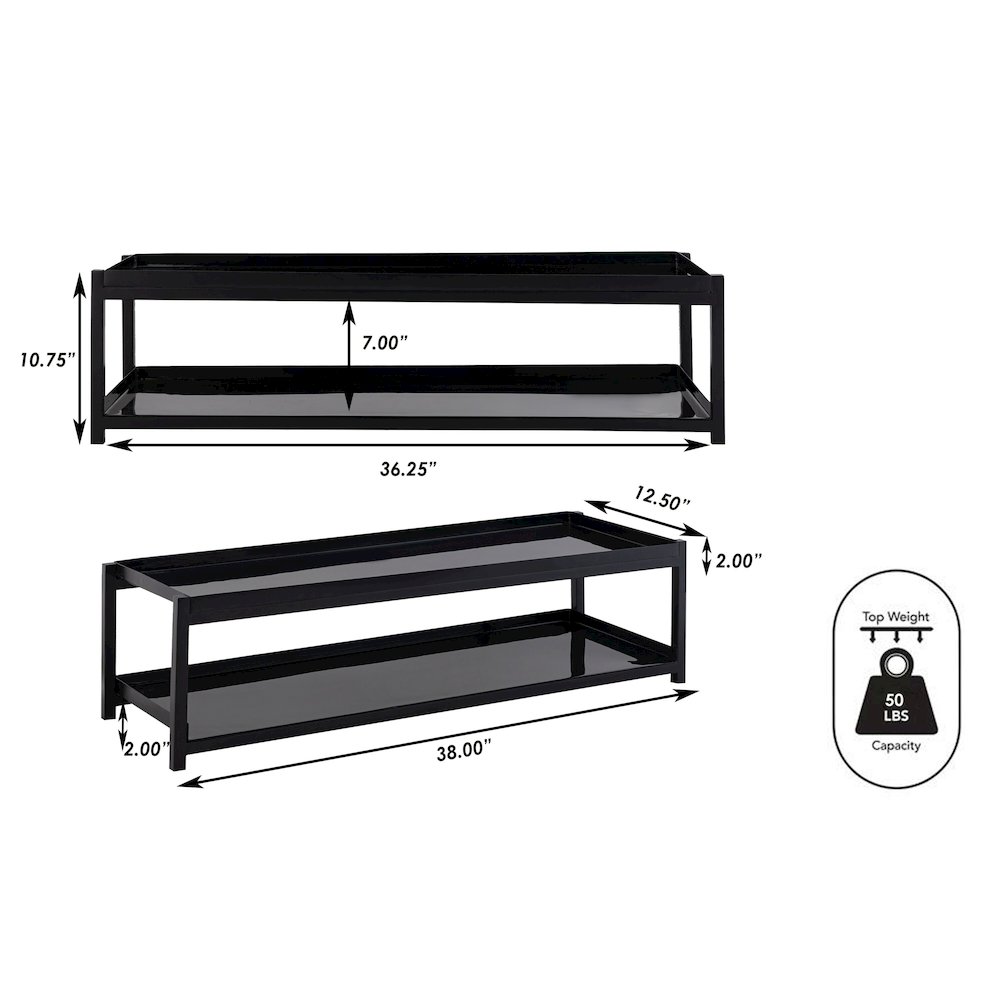 Industrial 6-Pair 2-Tier Iron Shoe Rack. Picture 3