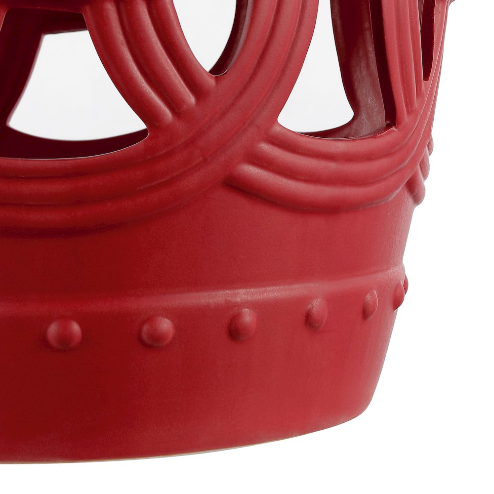 Lucky Chinese Ceramic Drum Garden Stool. Picture 3