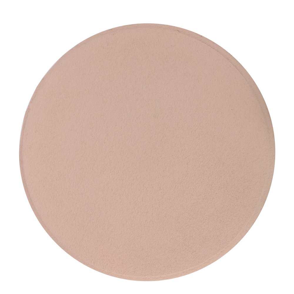 Rashida 13.5" Modern Round Polyresin Indoor Outdoor Accent Coffee Table. Picture 2